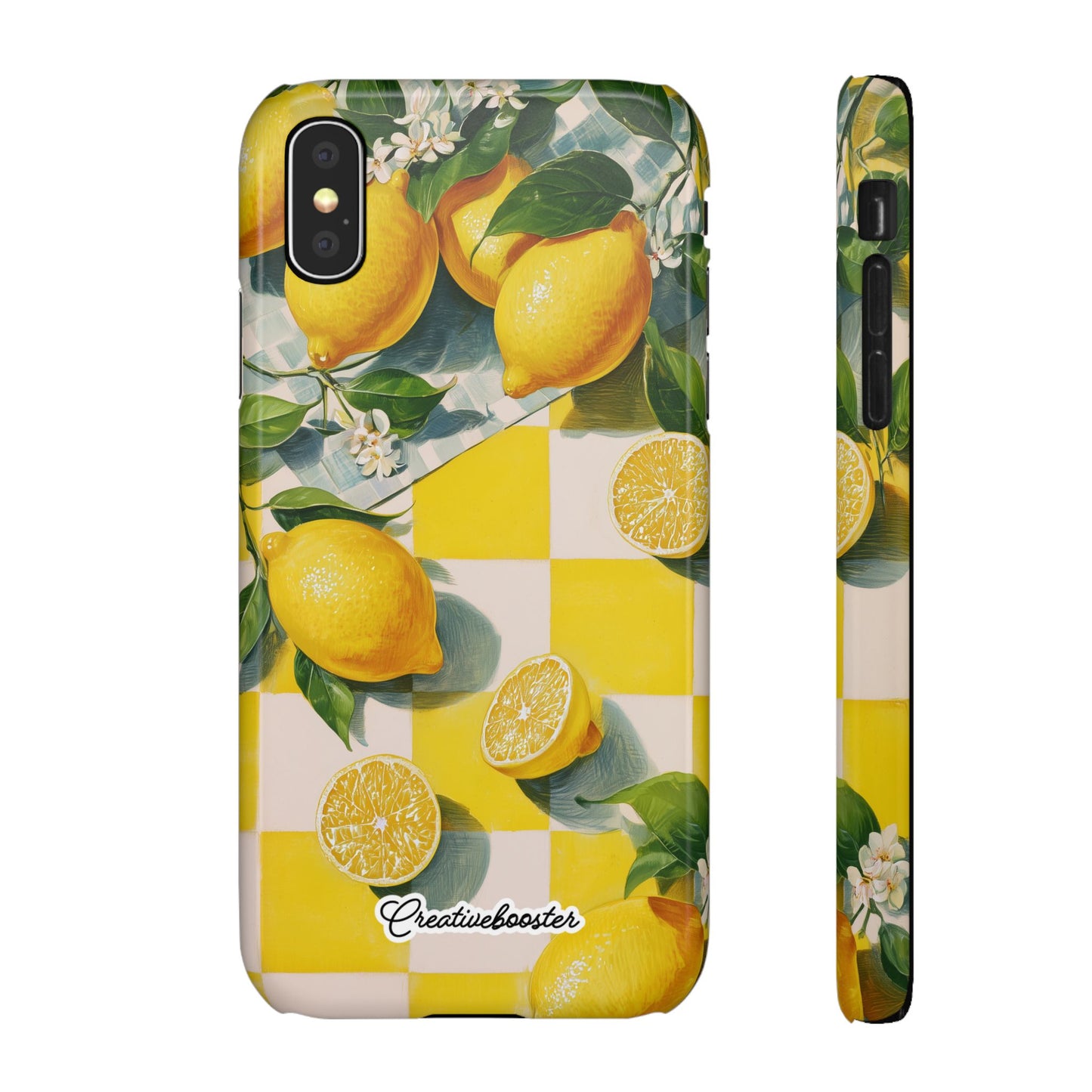 Picnic Lemon - Slim Phone Case