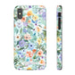 Watercolor Meadow - Slim Phone Case