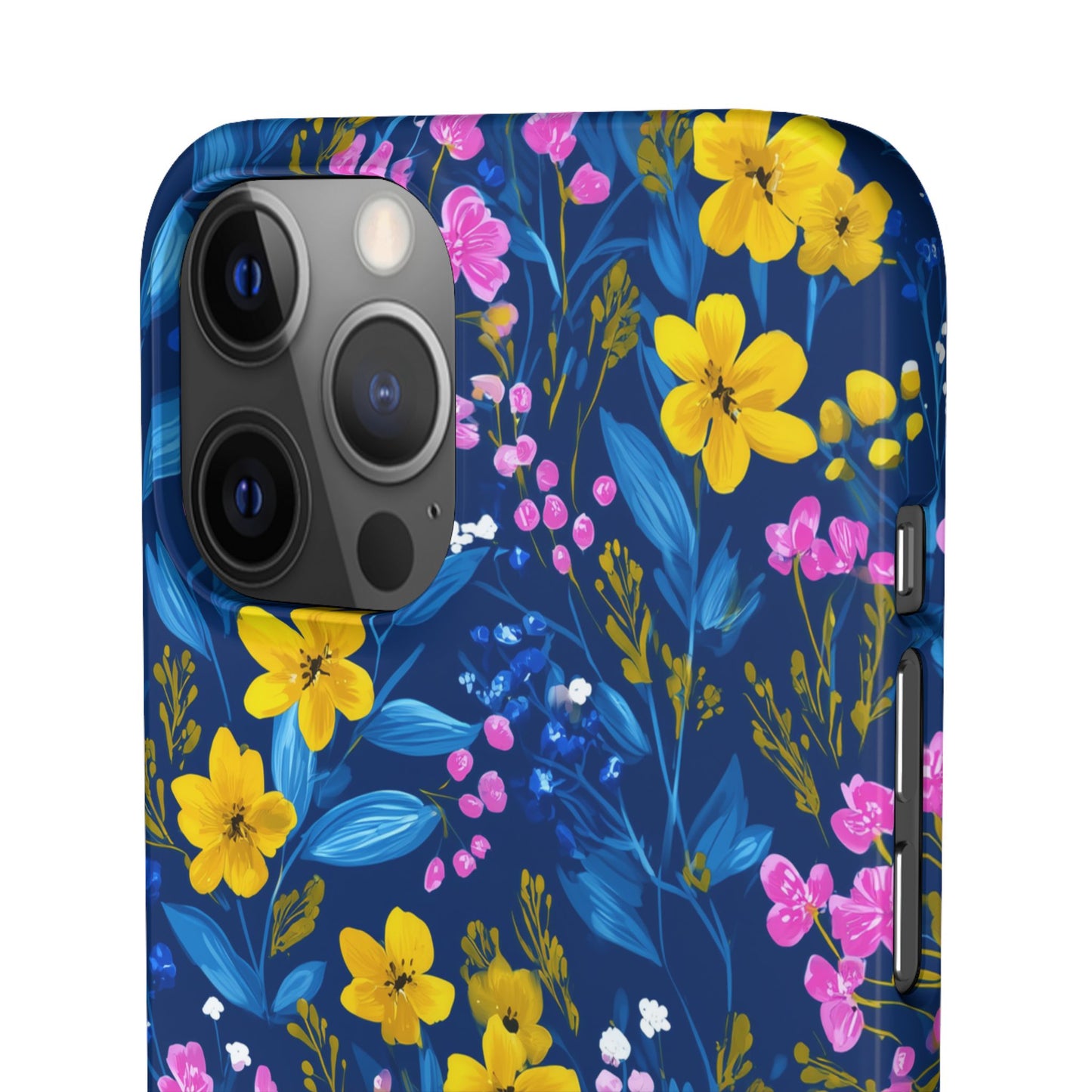 Midnight Petals - Slim Phone Case