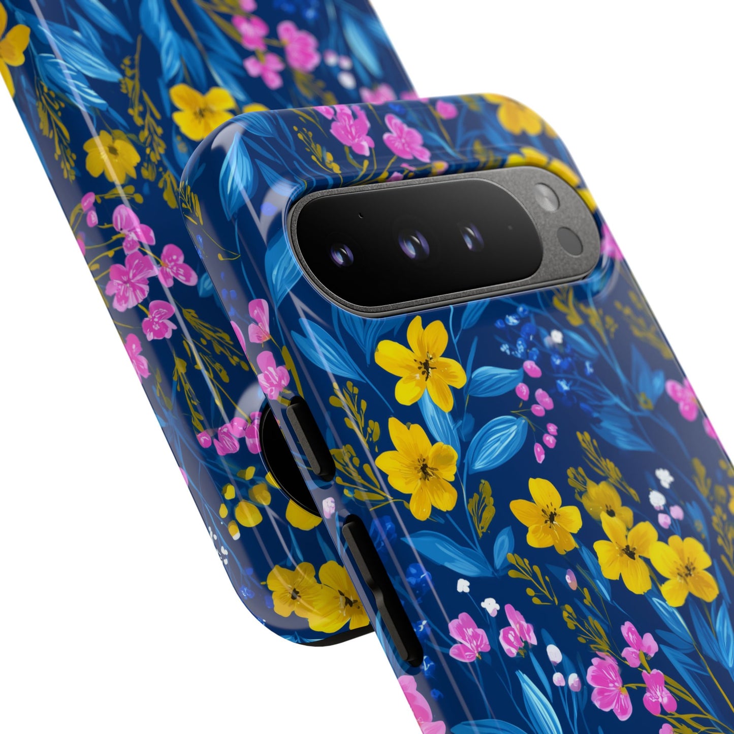 Midnight Petals - Tough Phone Case