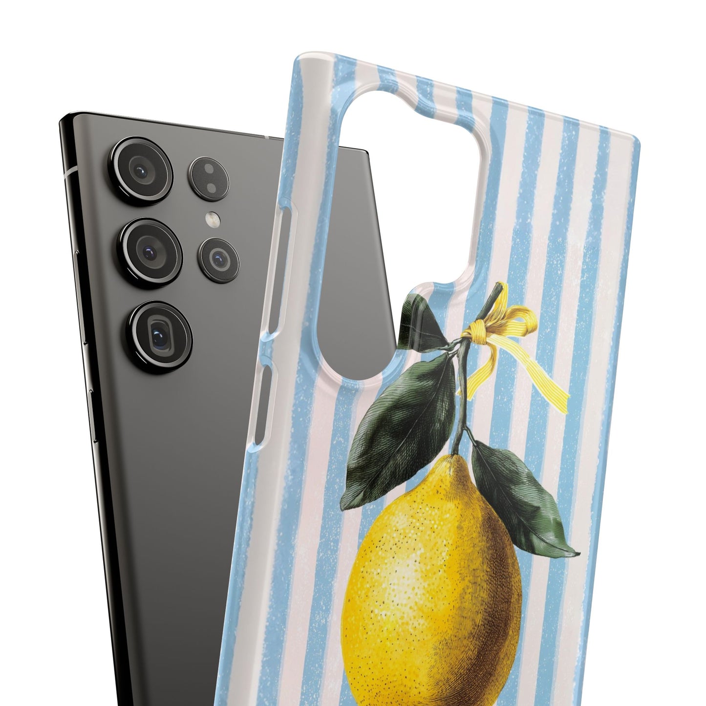 Ribbon Lemon - Slim Phone Case