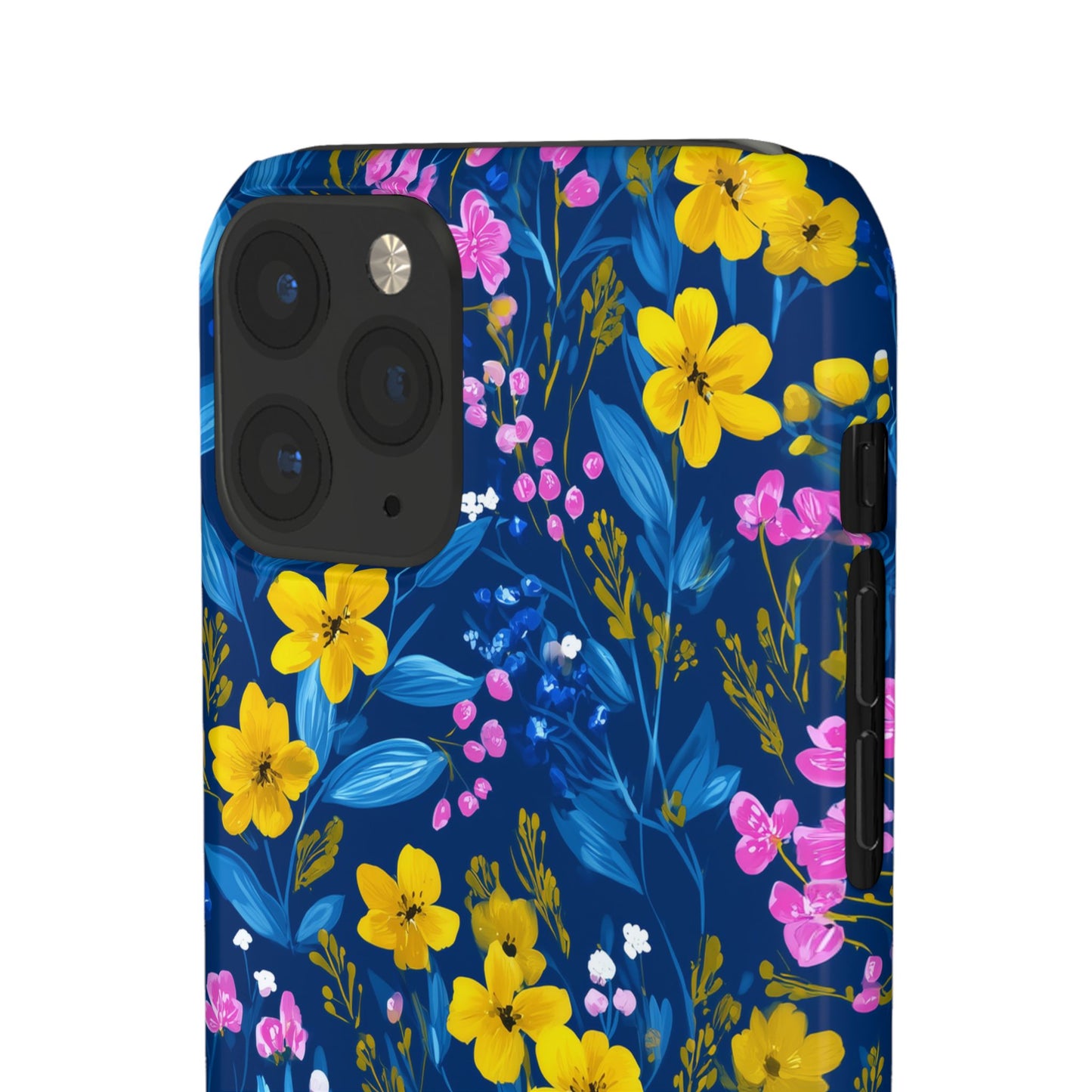 Midnight Petals - Slim Phone Case