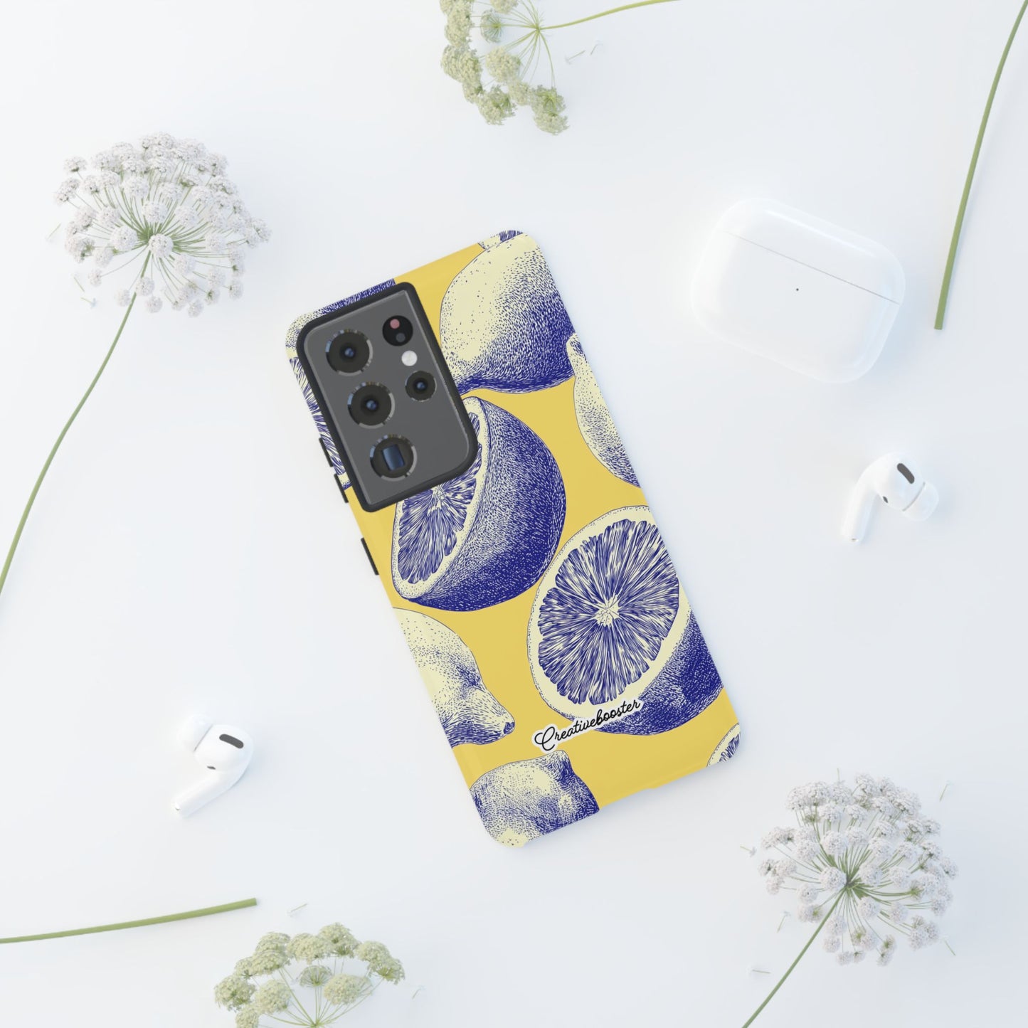 Indigo Citrus - Tough Phone Case