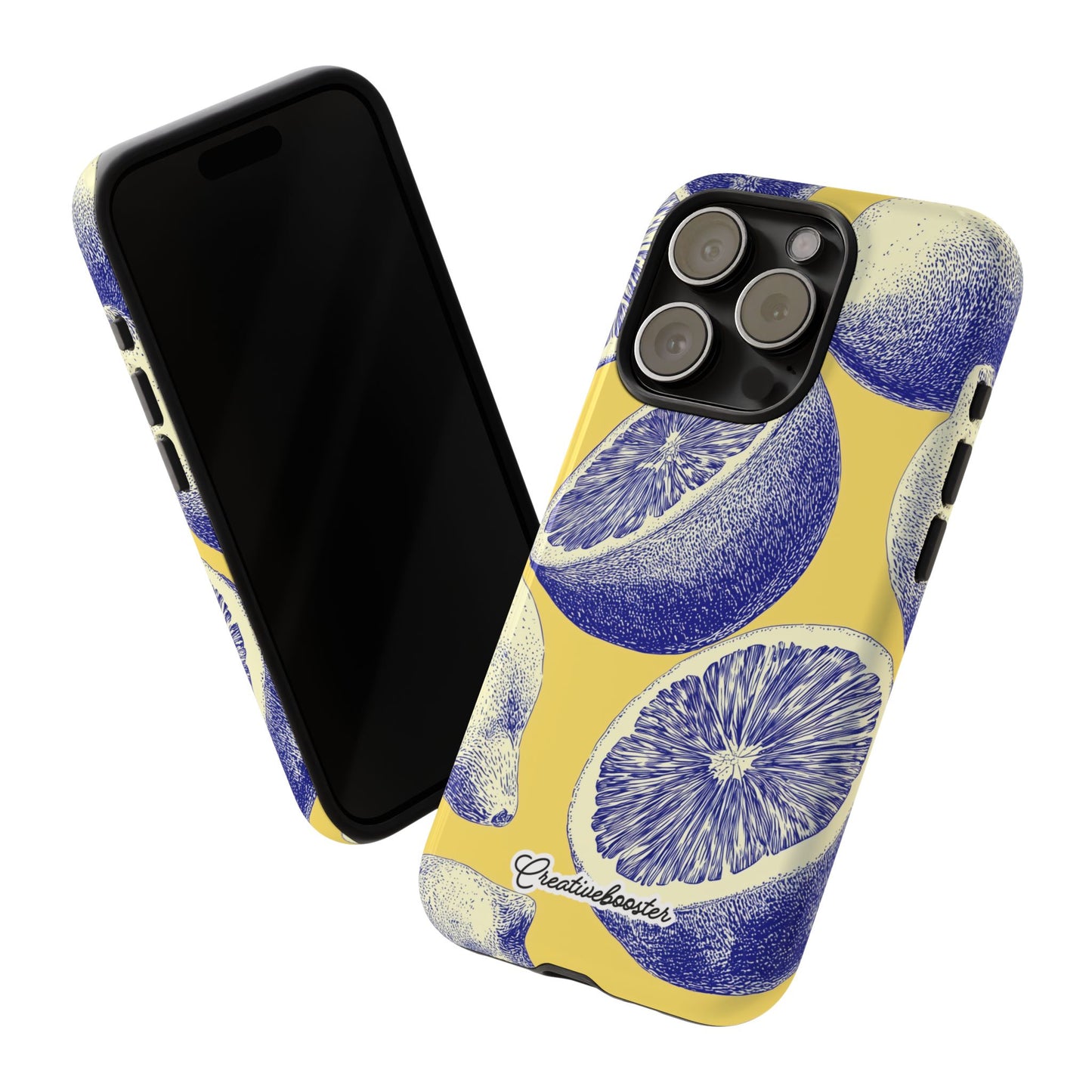 Indigo Citrus - Tough Phone Case