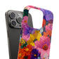 Painted Petals - Slim Phone Case