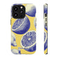 Indigo Citrus - Tough Phone Case