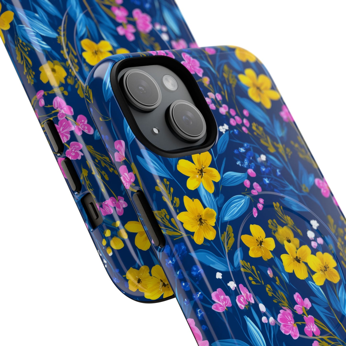 Midnight Petals - Tough Phone Case (MagSafe)