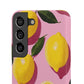 Retro Lemon - Slim Phone Case