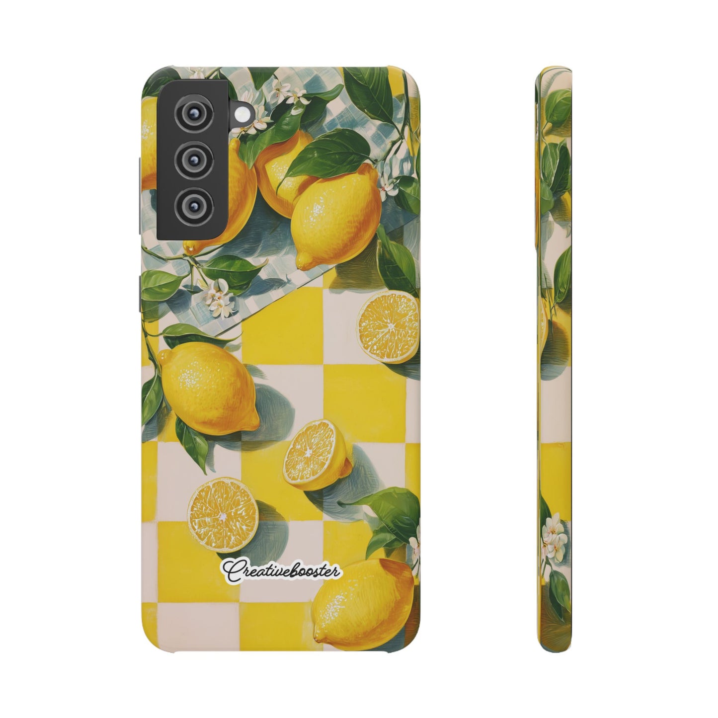 Picnic Lemon - Slim Phone Case