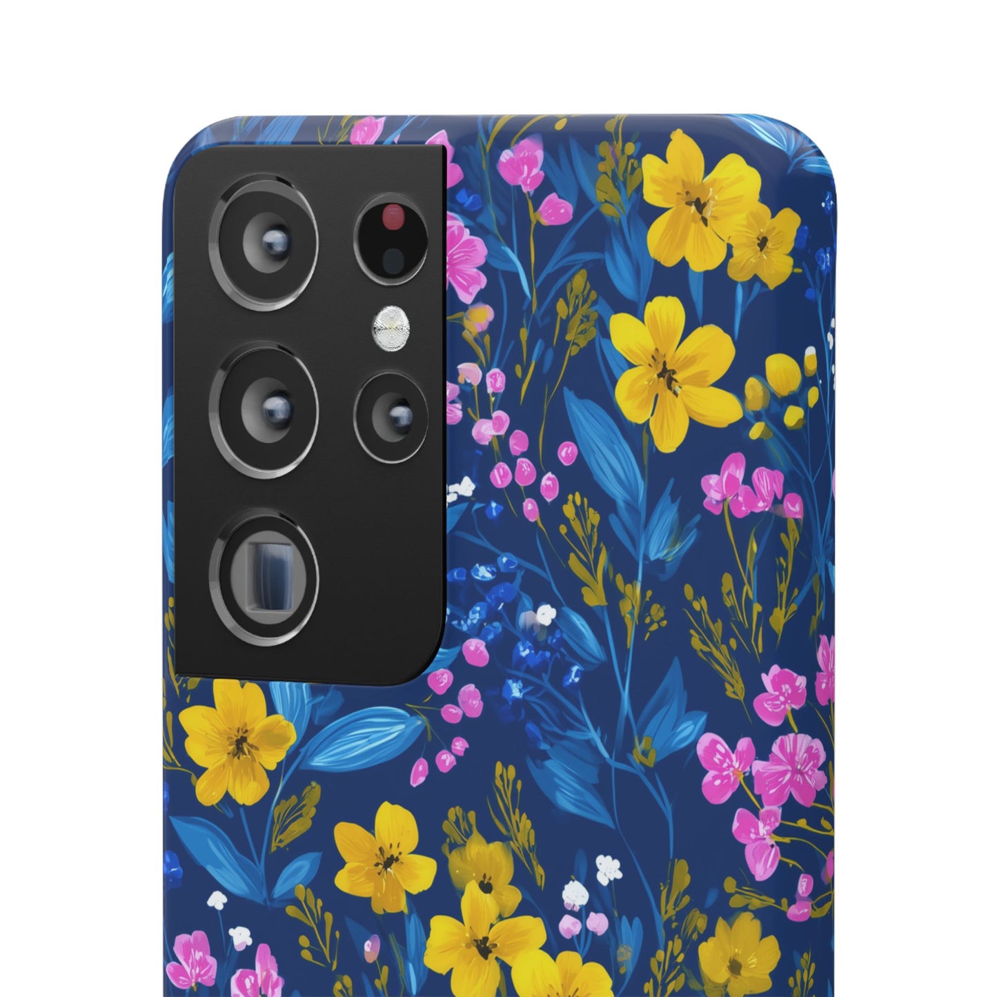 Midnight Petals - Slim Phone Case
