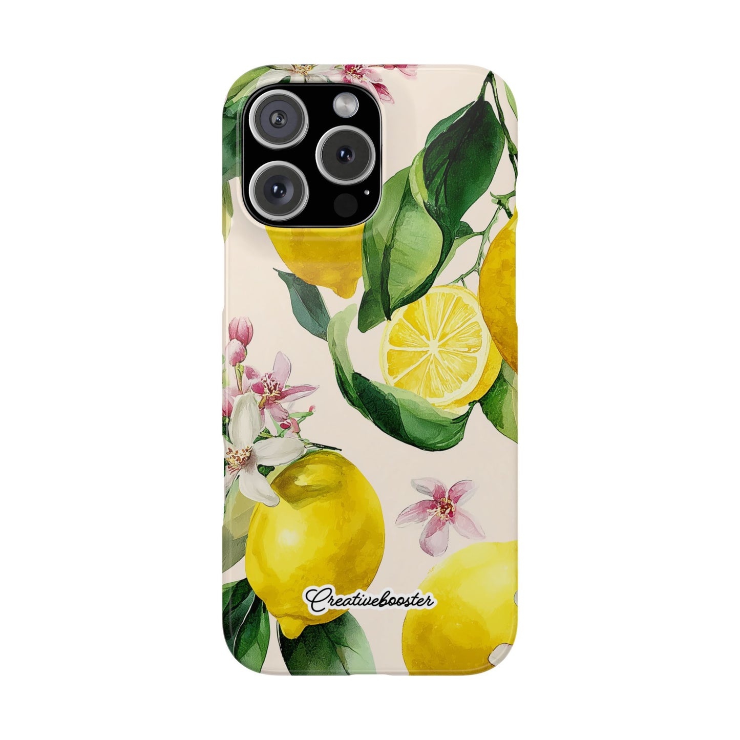 Lemon Blossom - Slim Phone Case