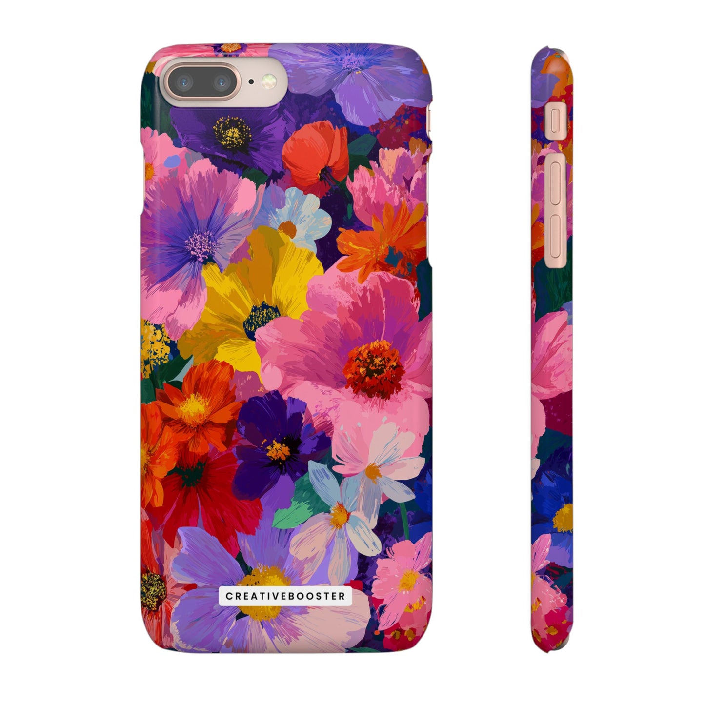 Painted Petals - Slim Phone Case