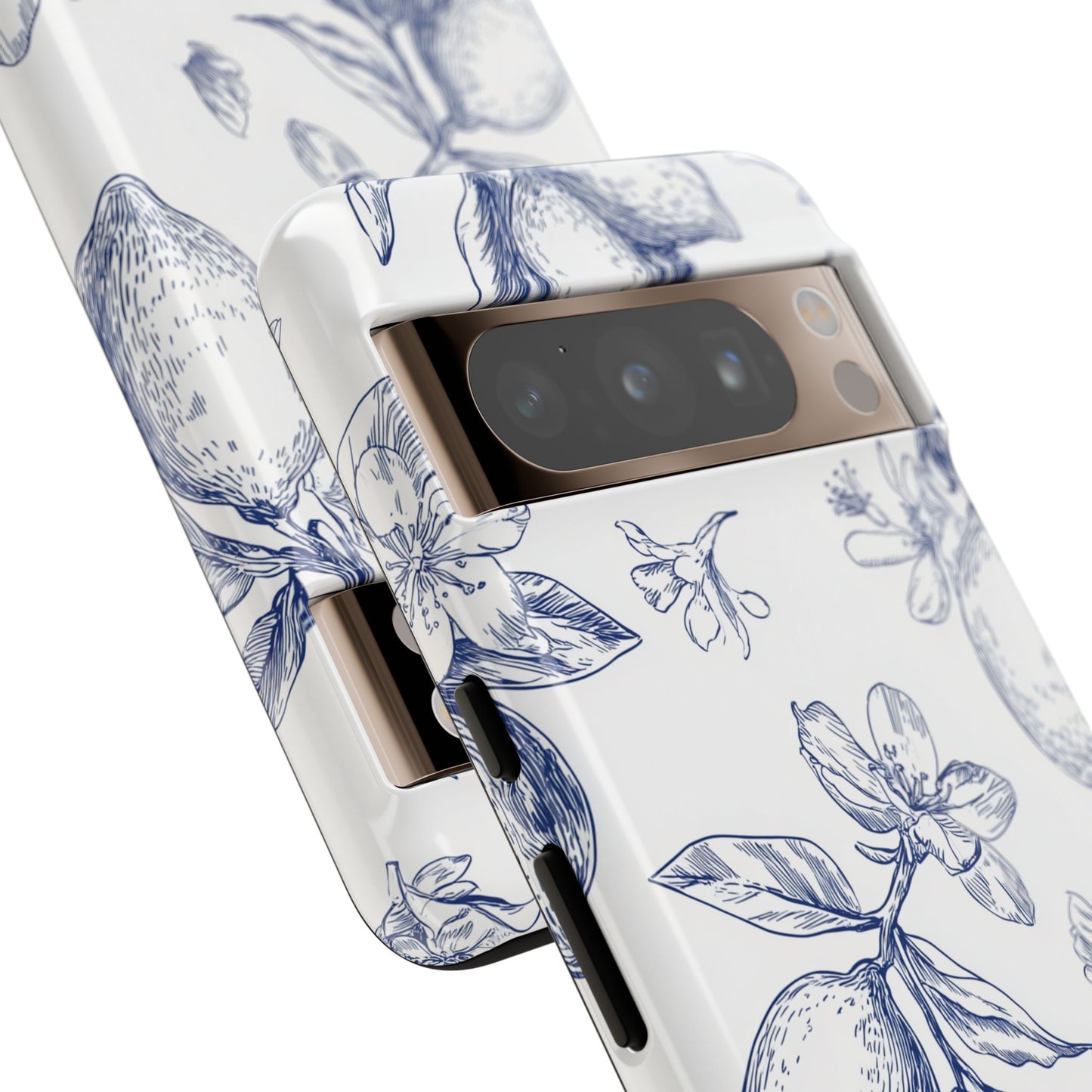 Indigo Sketch - Tough Phone Case