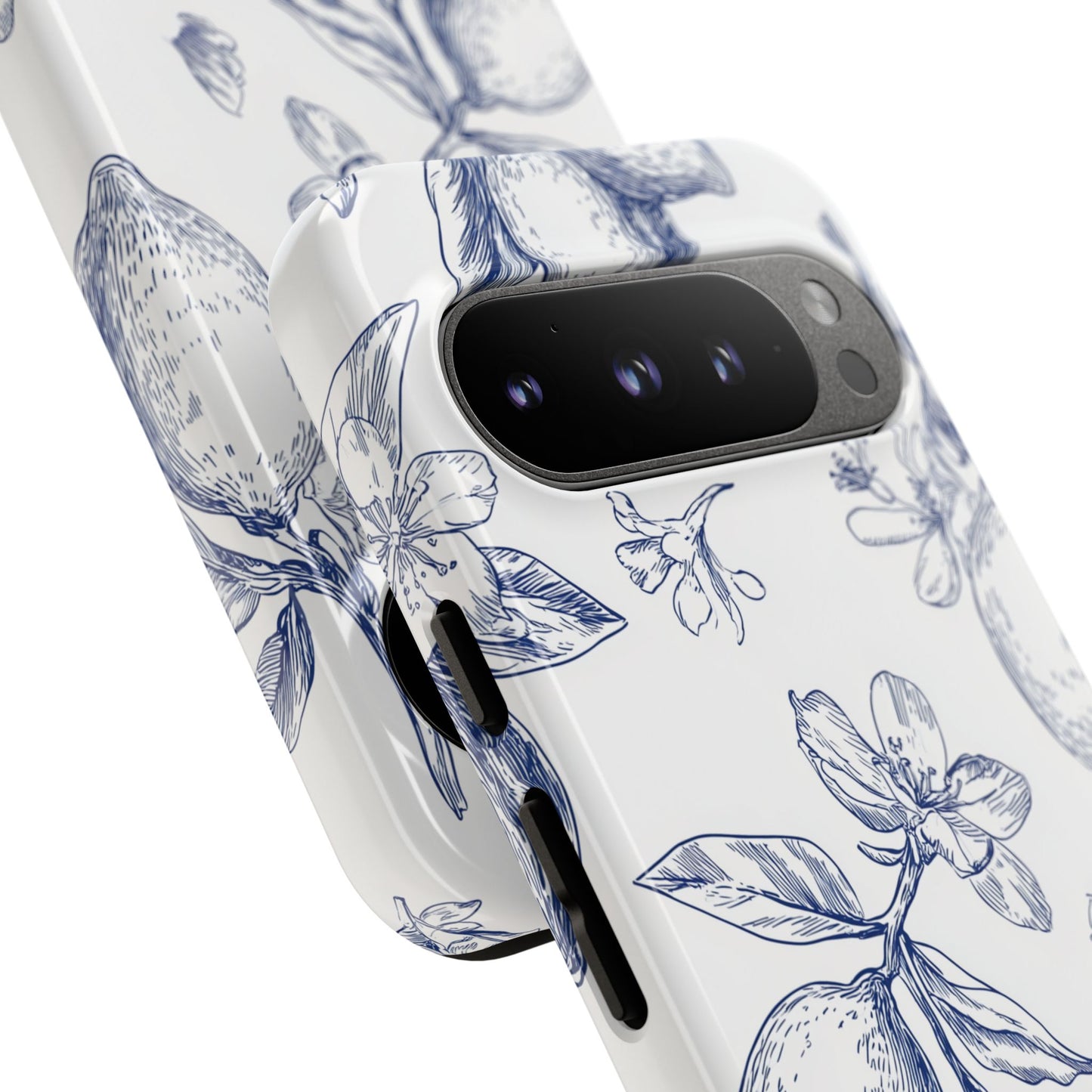 Indigo Sketch - Tough Phone Case