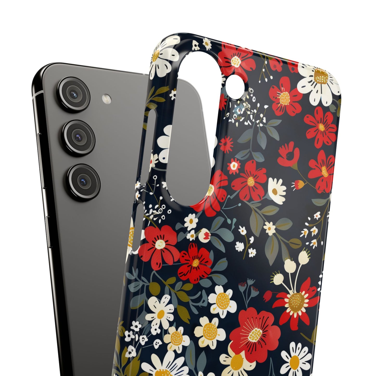 Retro Daisy - Slim Phone Case