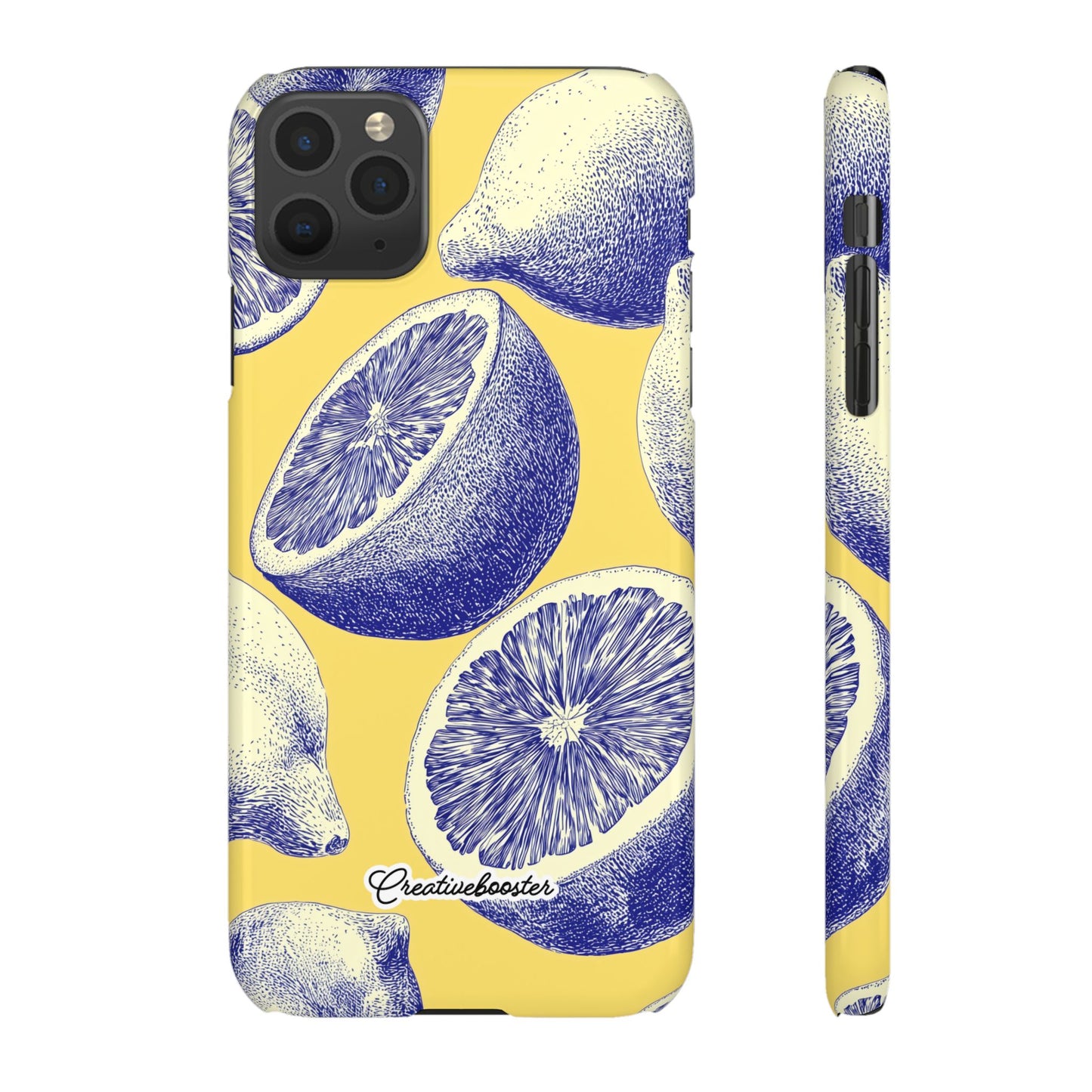 Indigo Citrus - Slim Phone Case