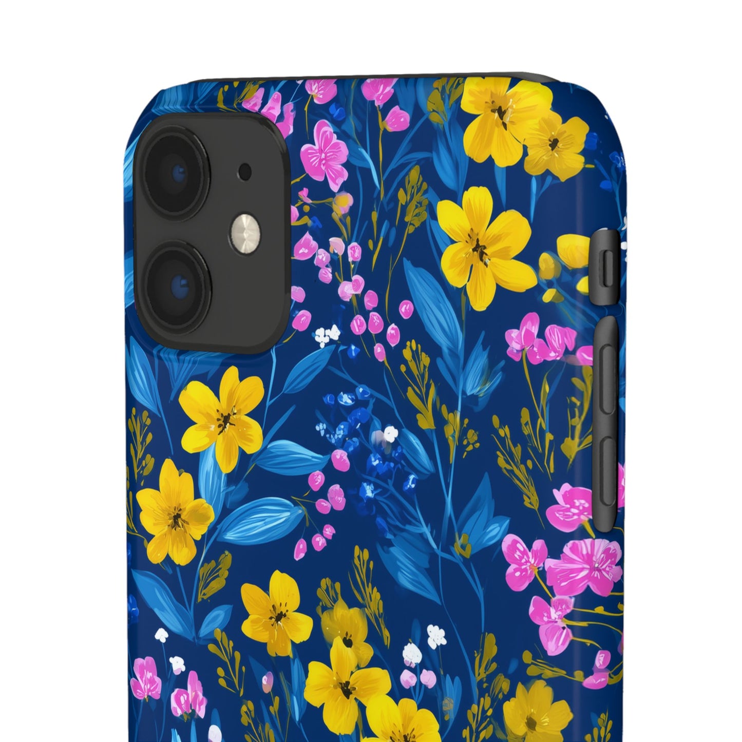 Midnight Petals - Slim Phone Case
