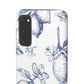 Indigo Sketch - Slim Phone Case