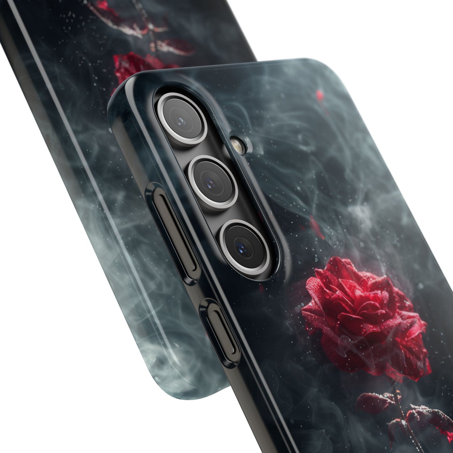 Midnight Rose - Slim Phone Case