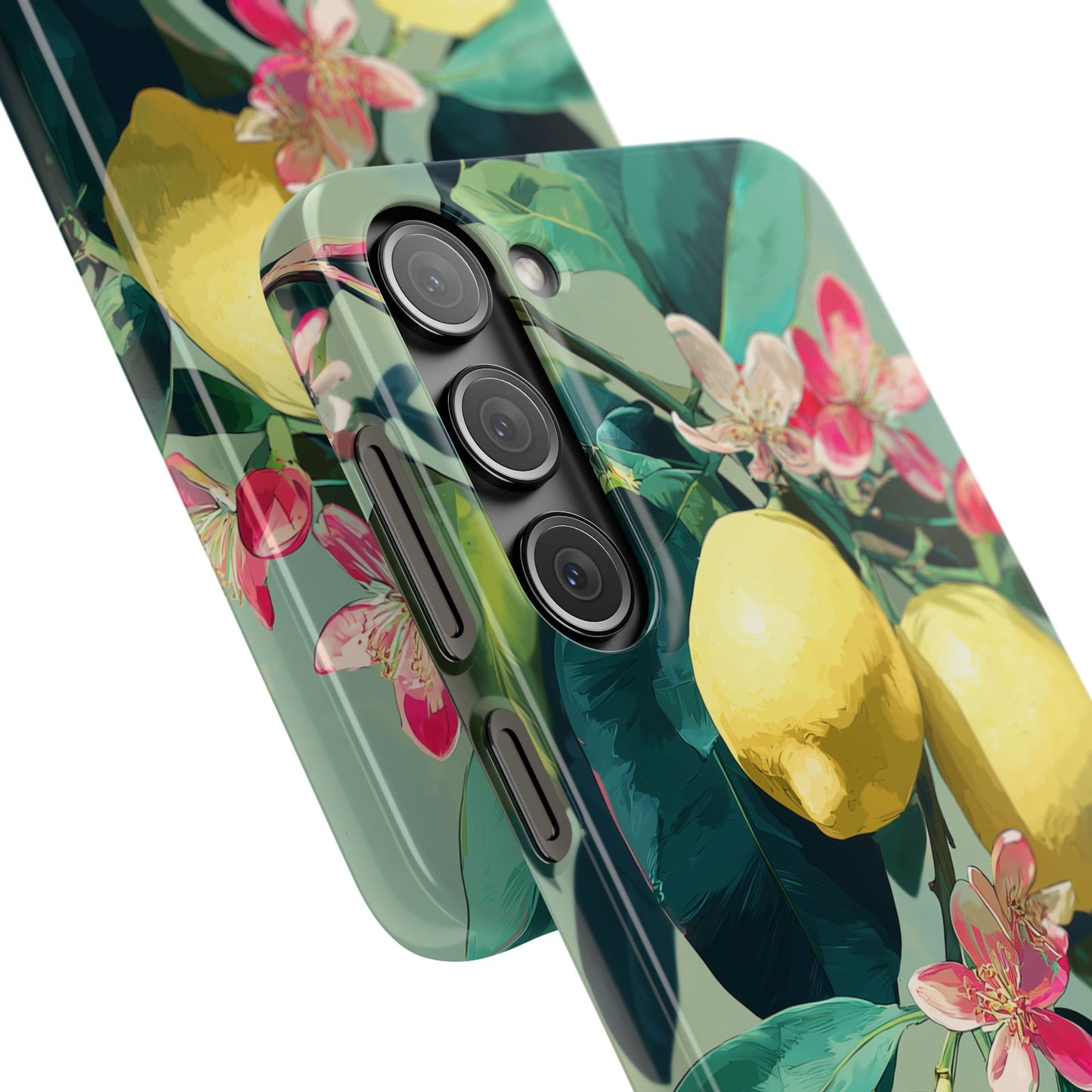 Lemon Bloom - Slim Phone Case