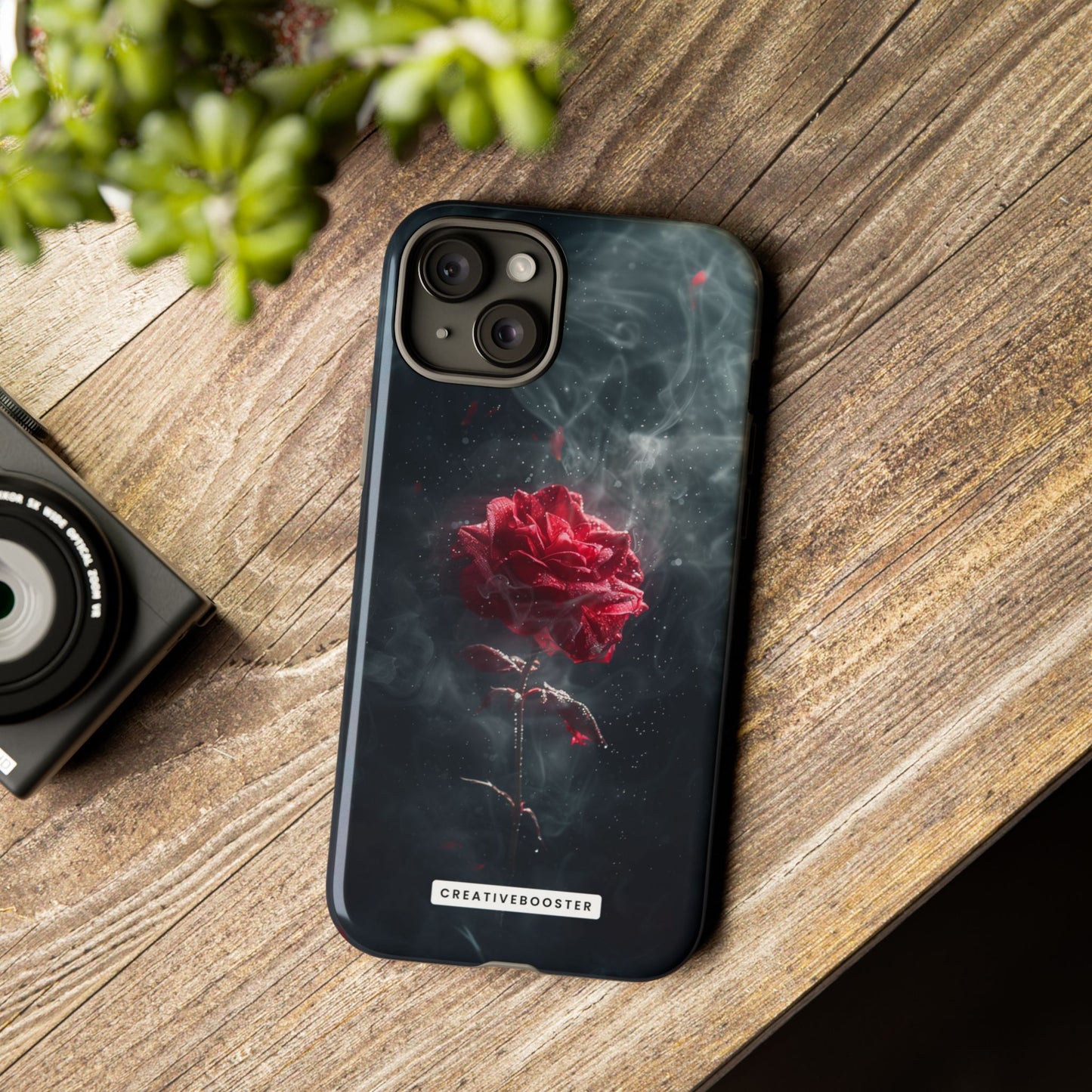 Midnight Rose - Tough Phone Case