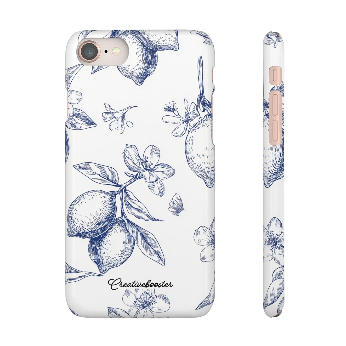 Indigo Sketch - Slim Phone Case