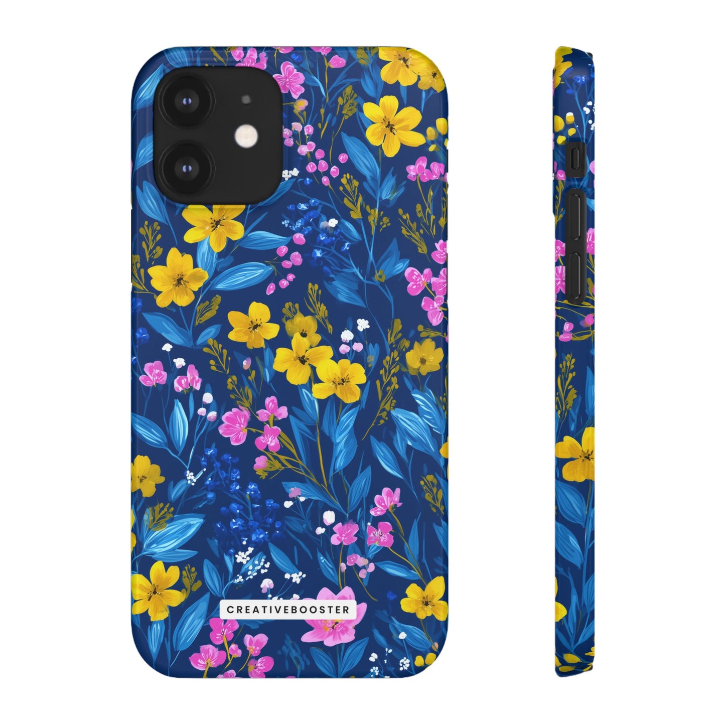 Midnight Petals - Slim Phone Case