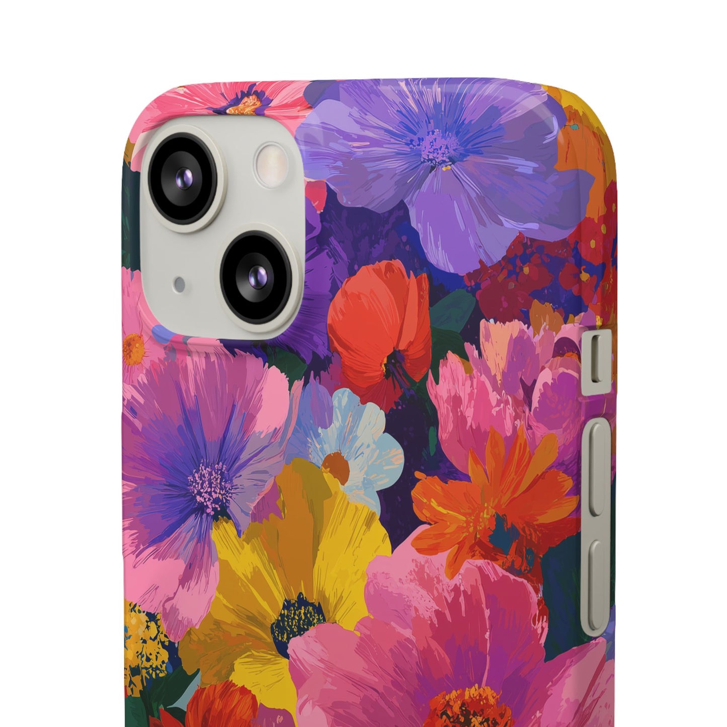 Painted Petals - Slim Phone Case