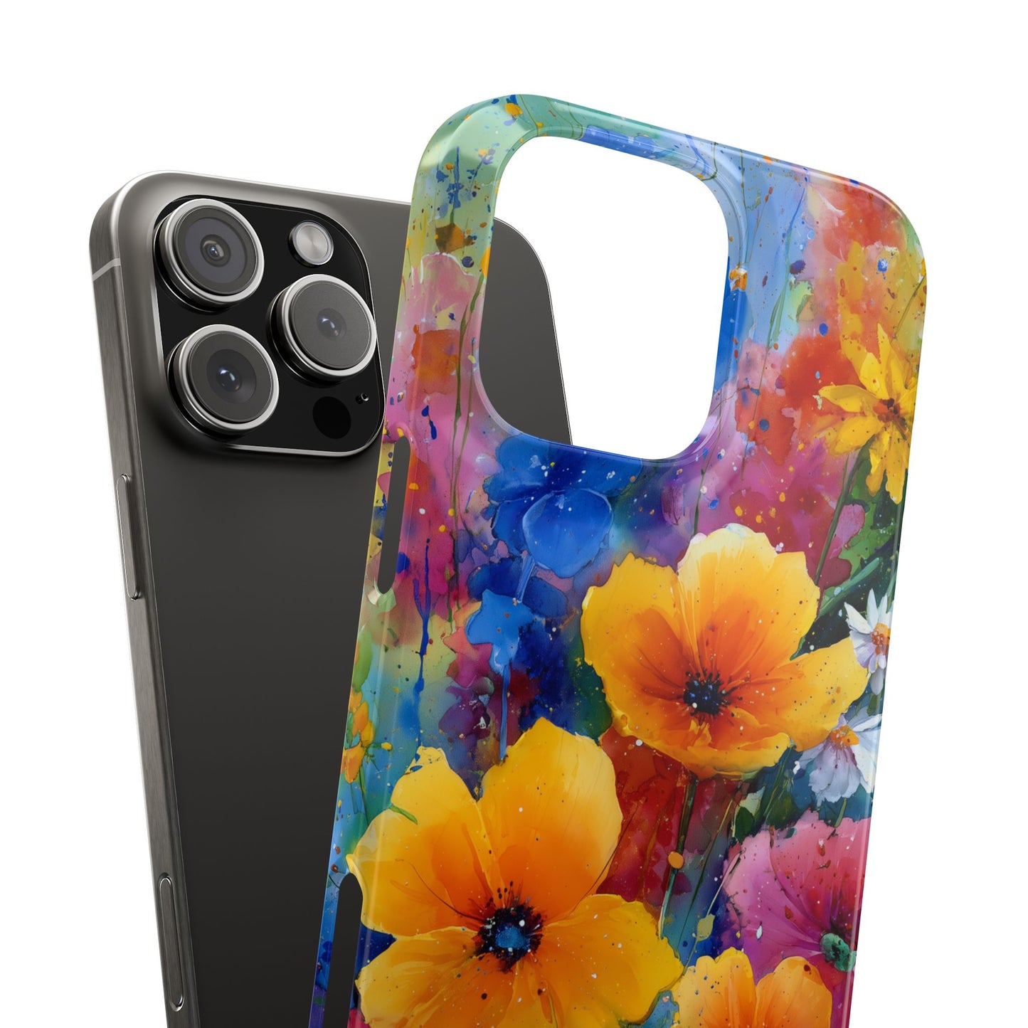 Color Splash - Slim Phone Case