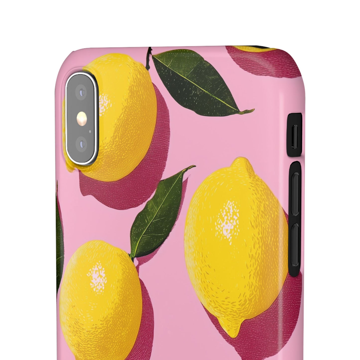 Retro Lemon - Slim Phone Case