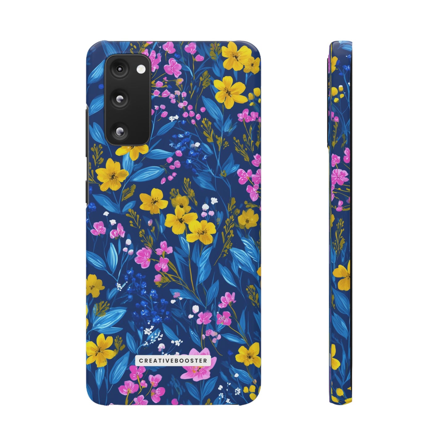 Midnight Petals - Slim Phone Case