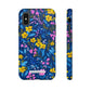 Midnight Petals - Tough Phone Case