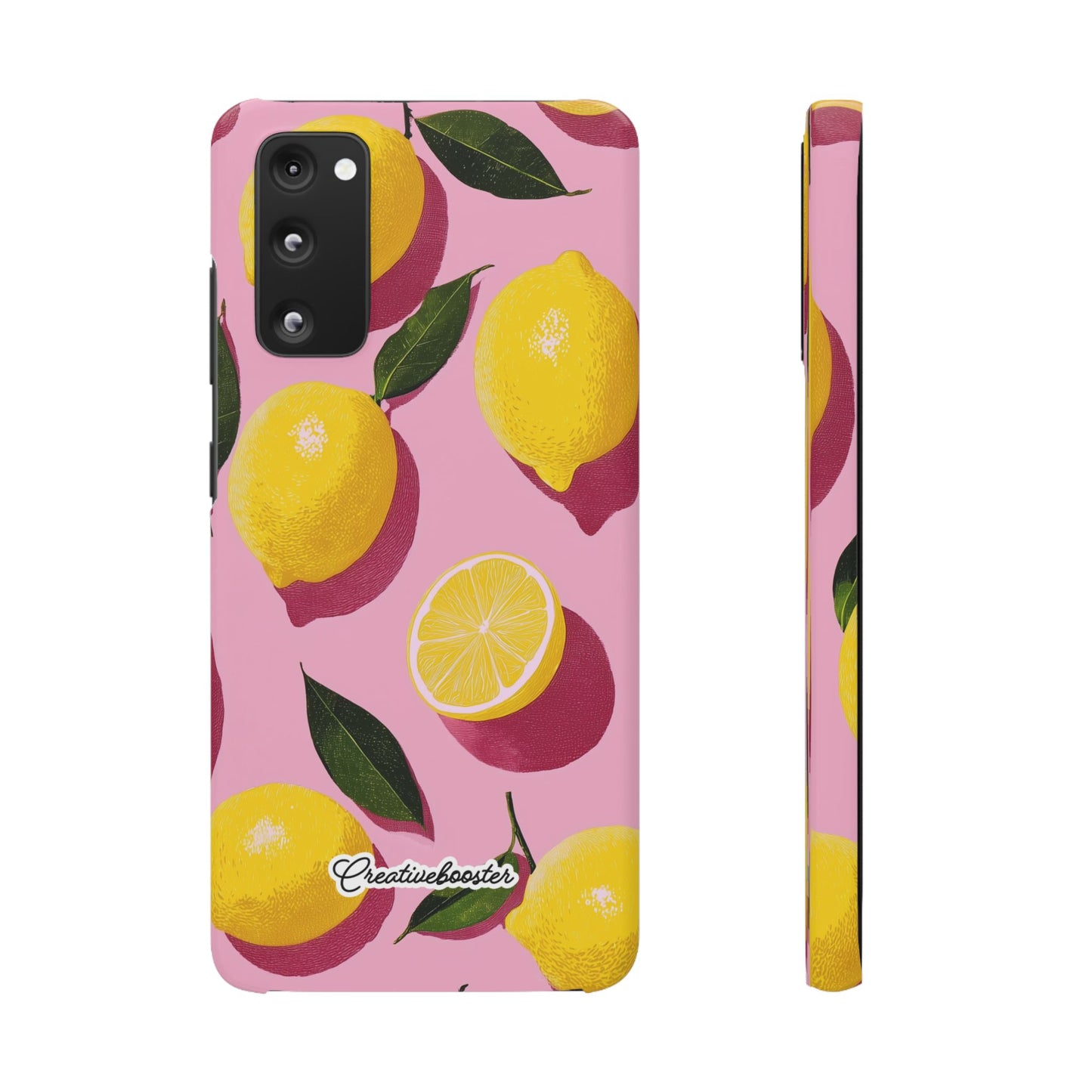 Retro Lemon - Slim Phone Case