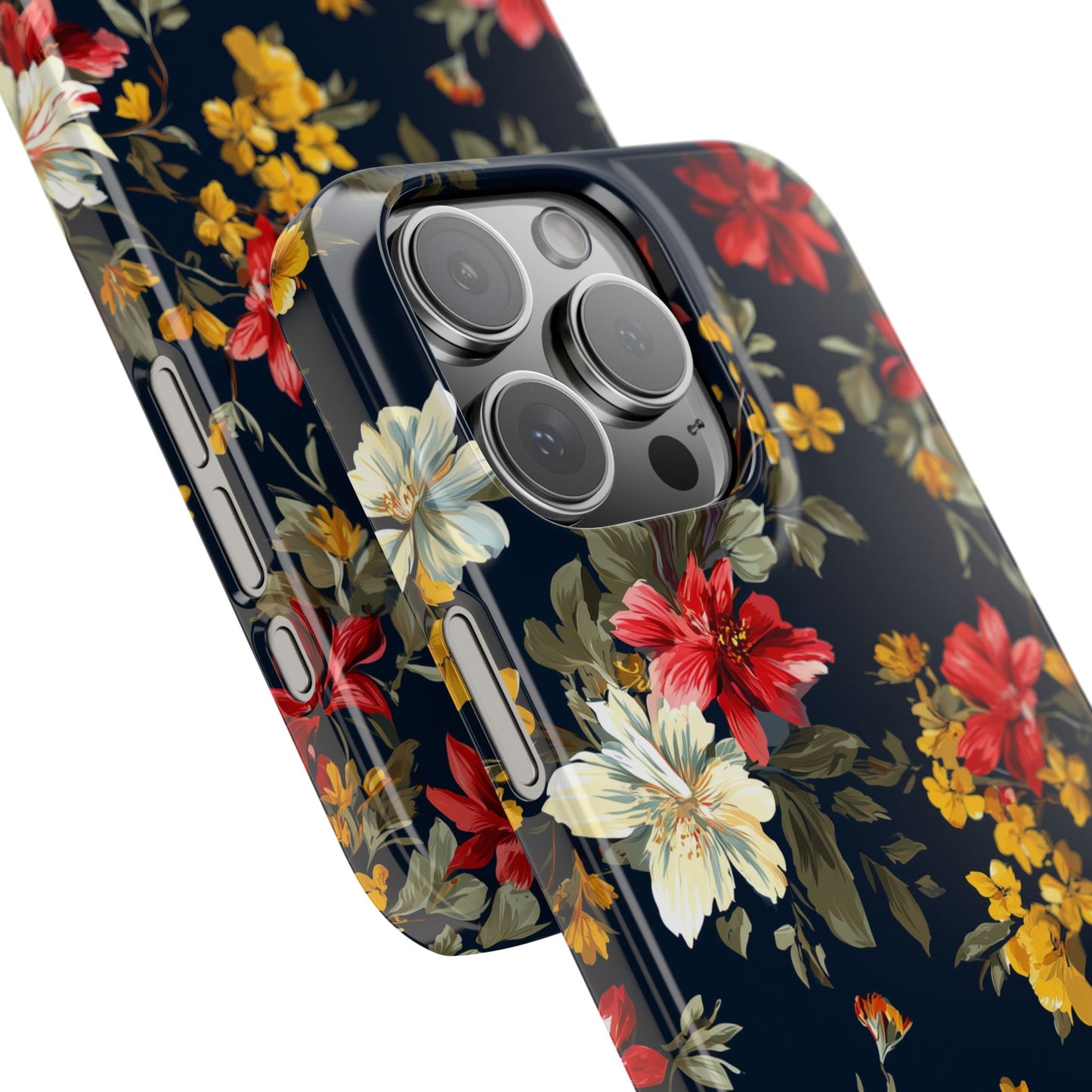 Scarlet Bloom - Slim Phone Case