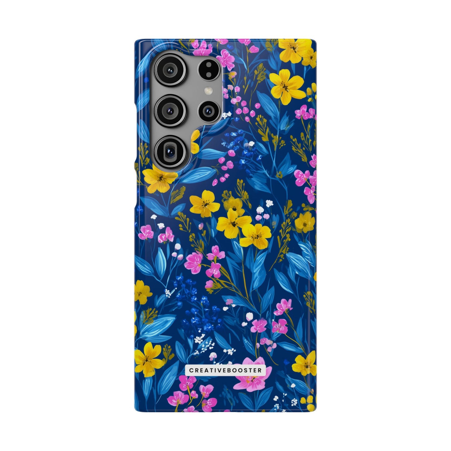 Midnight Petals - Slim Phone Case