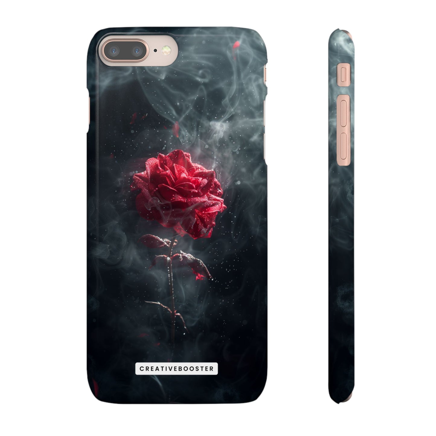 Midnight Rose - Slim Phone Case