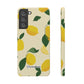 Citrus Charm - Slim Phone Case