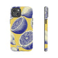Indigo Citrus - Tough Phone Case