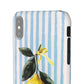 Ribbon Lemon - Slim Phone Case