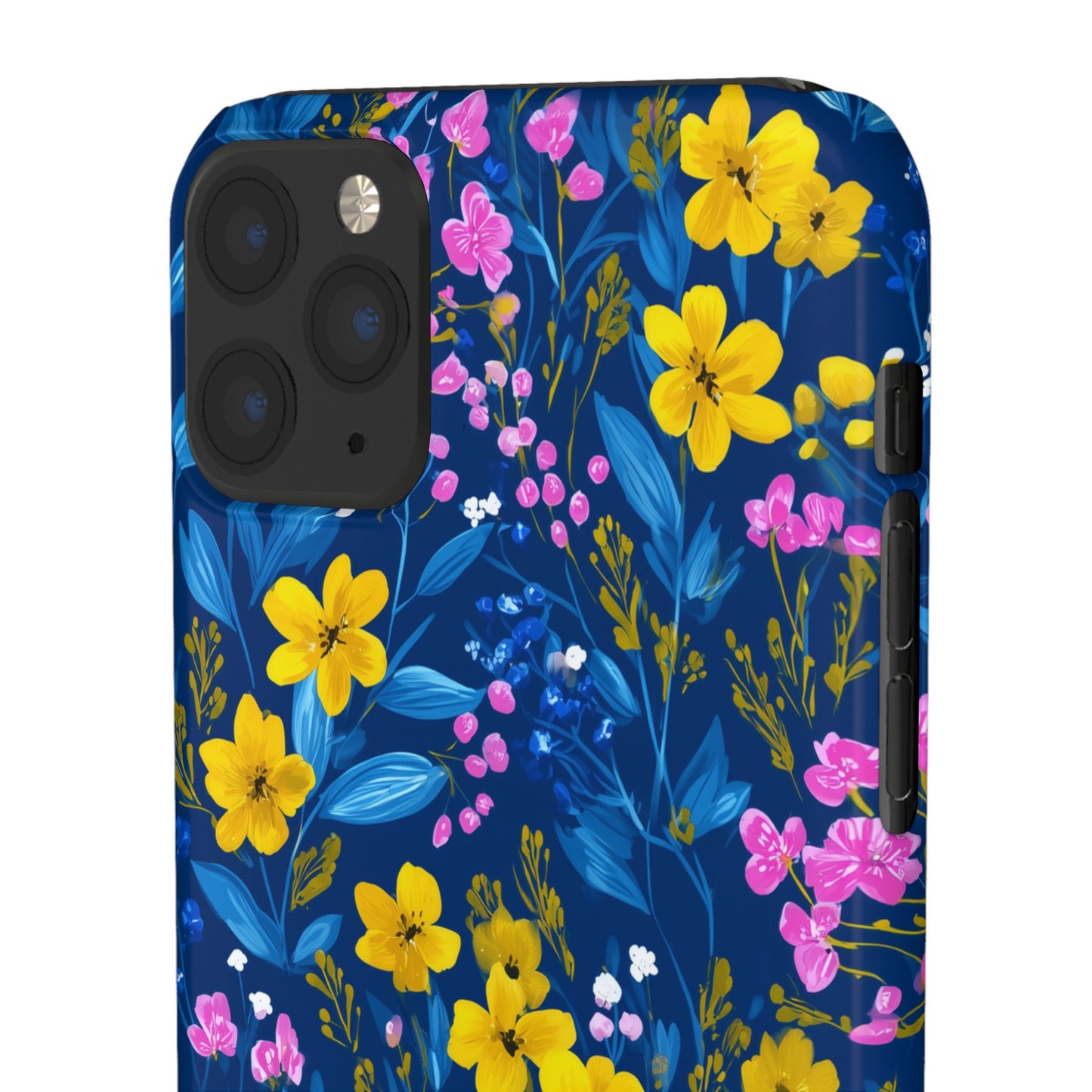 Midnight Petals - Slim Phone Case