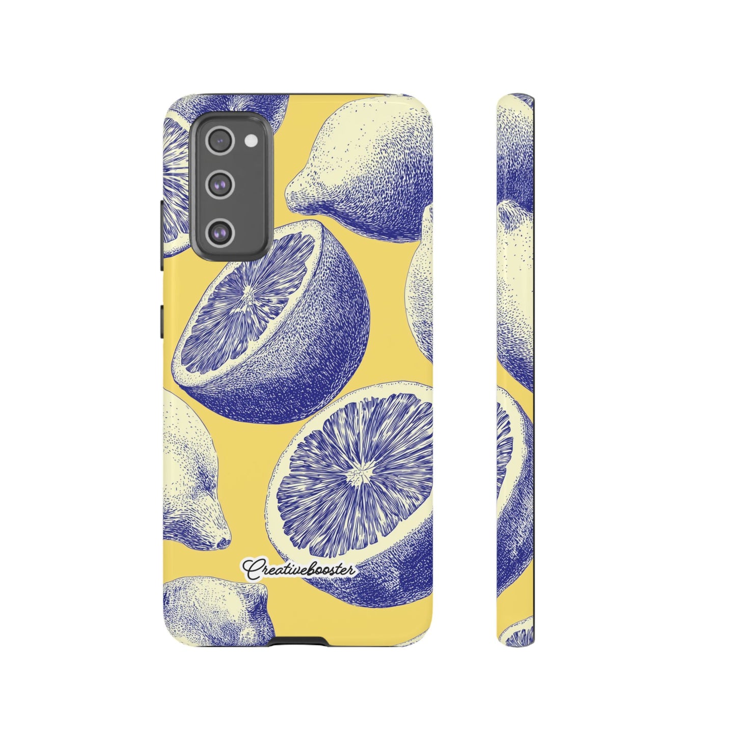 Indigo Citrus - Tough Phone Case