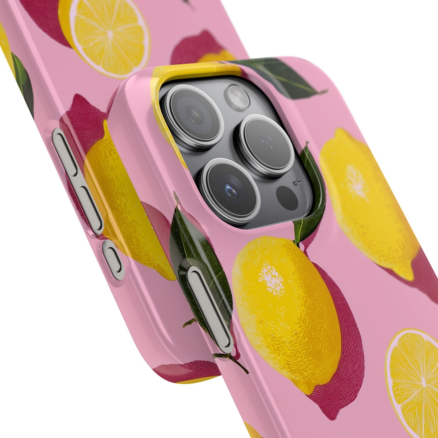 Retro Lemon - Slim Phone Case