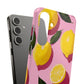 Retro Lemon - Slim Phone Case
