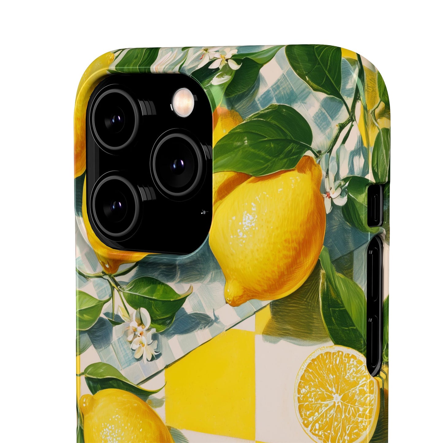 Picnic Lemon - Slim Phone Case