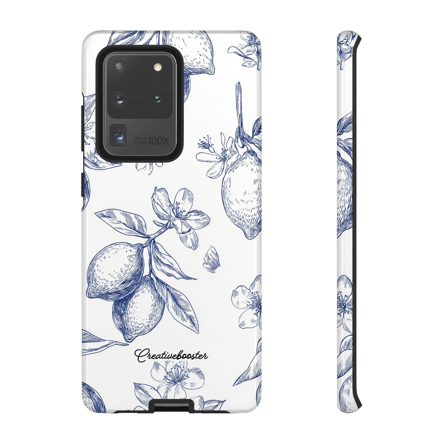 Indigo Sketch - Tough Phone Case