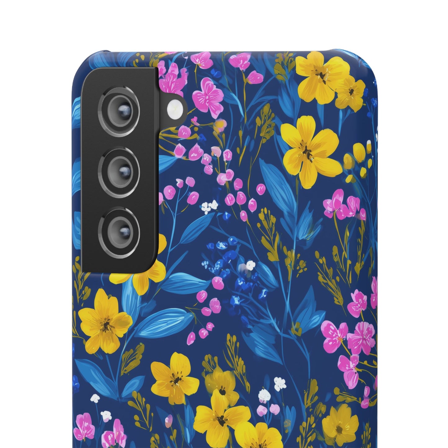Midnight Petals - Slim Phone Case