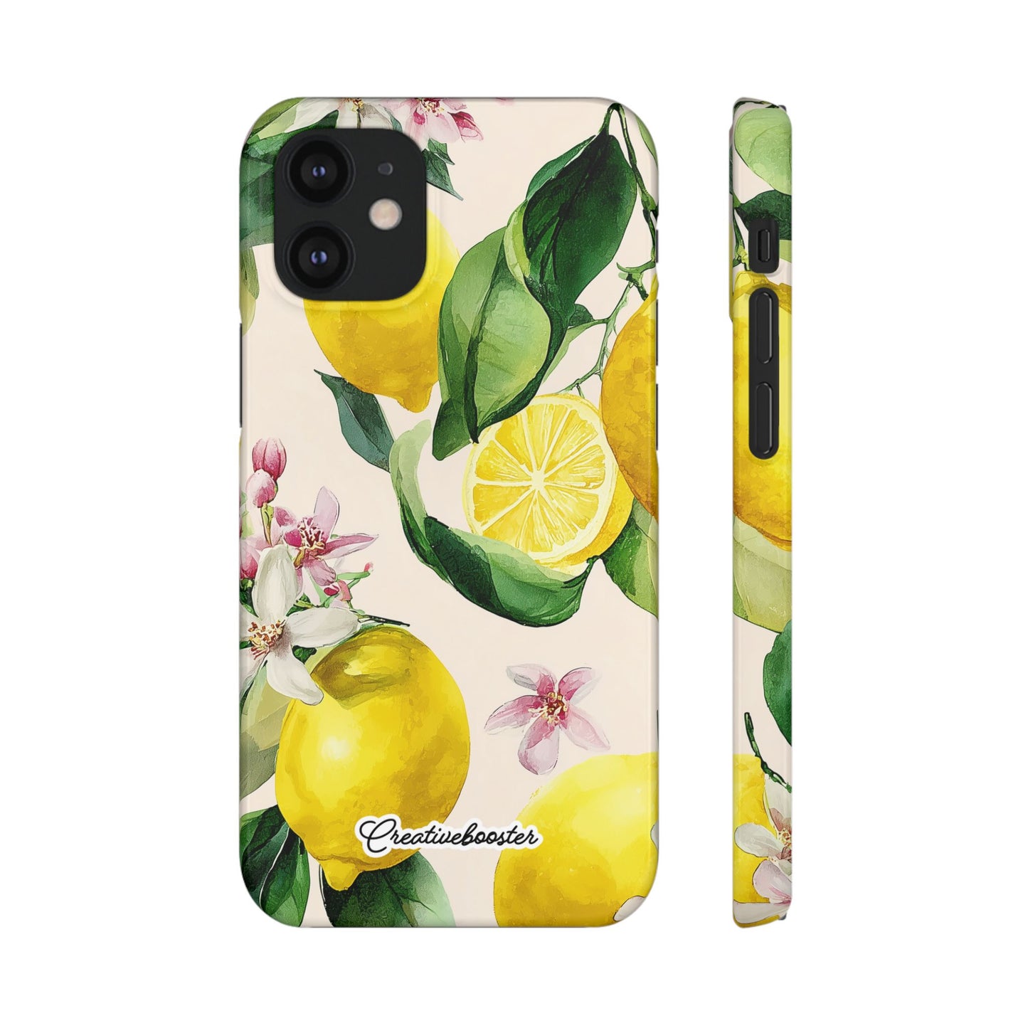 Lemon Blossom - Slim Phone Case