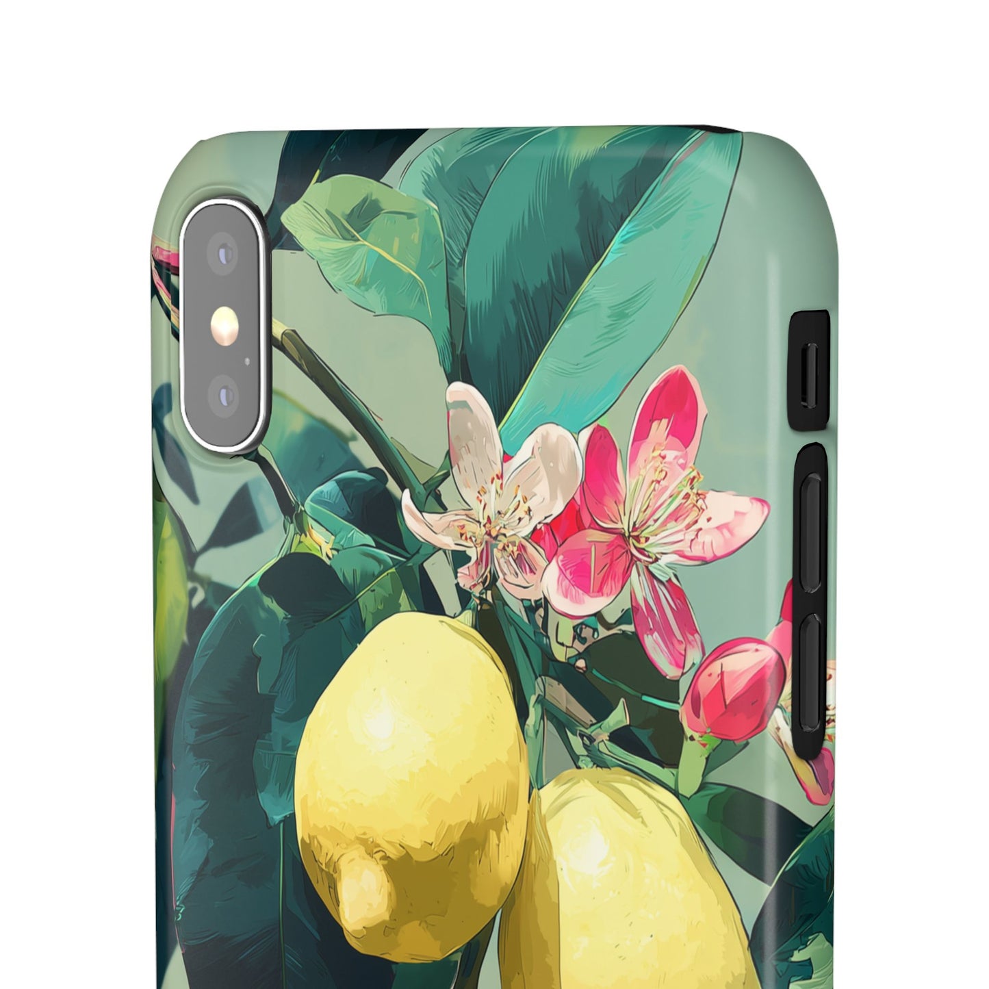 Lemon Bloom - Slim Phone Case
