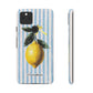 Ribbon Lemon - Slim Phone Case