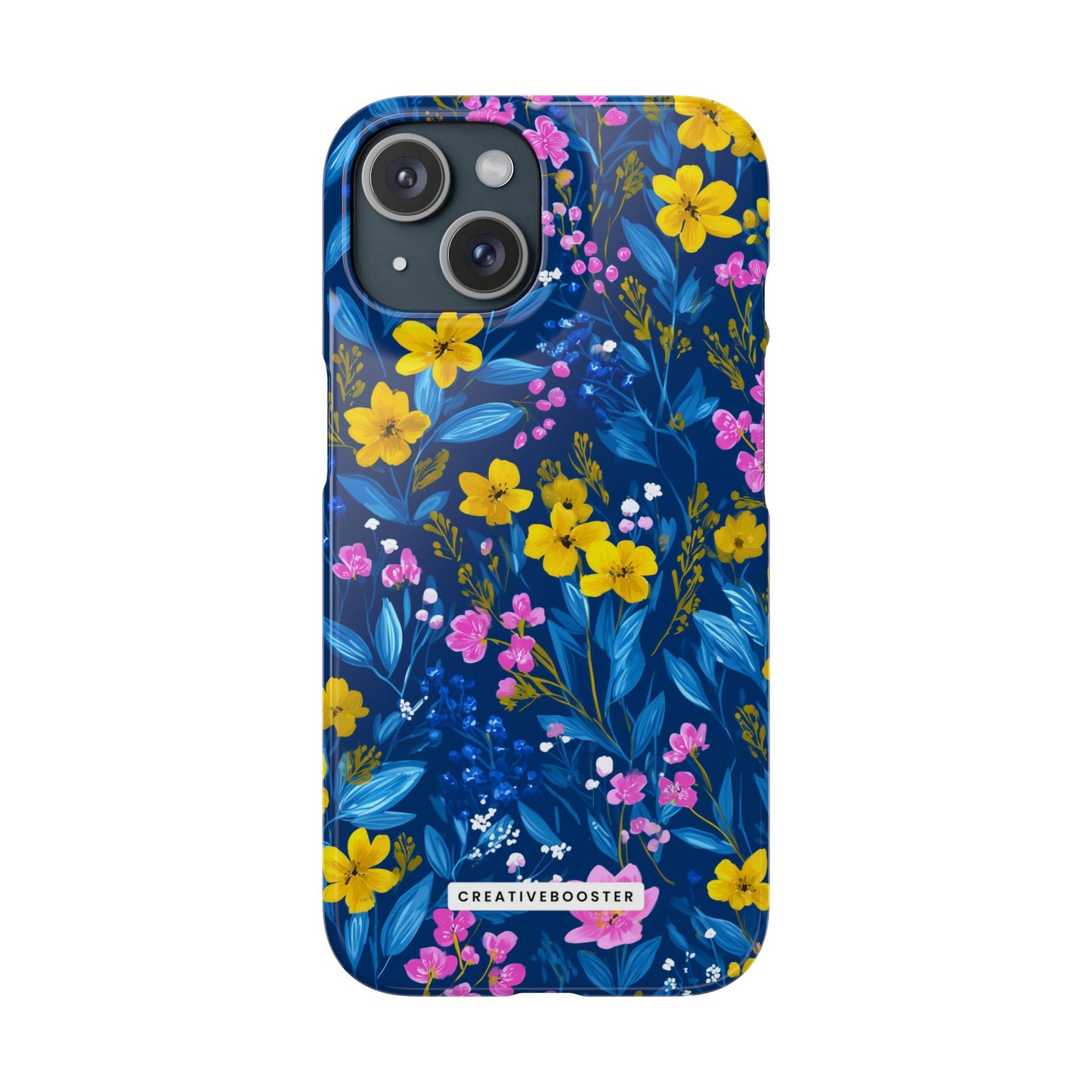 Midnight Petals - Slim Phone Case